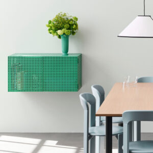Perforated Cabinet Wall